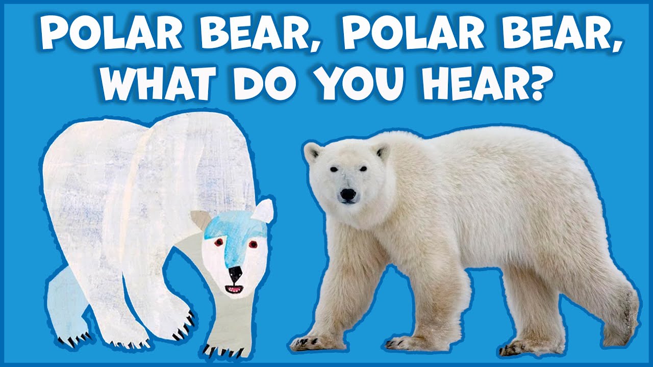 Polar Bear, Polar Bear, What Do You Hear? |  Animal Sounds Song for Kids | Sing Along