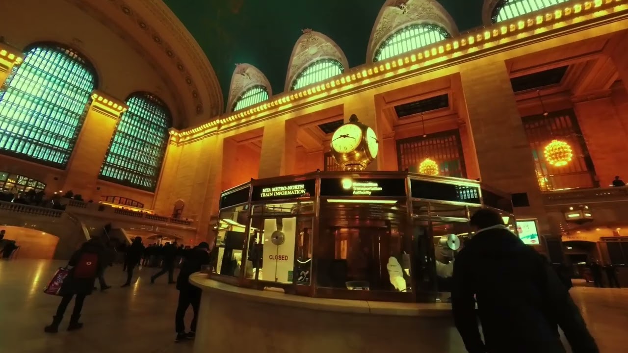 Filming around Grand Central NY 2/2026