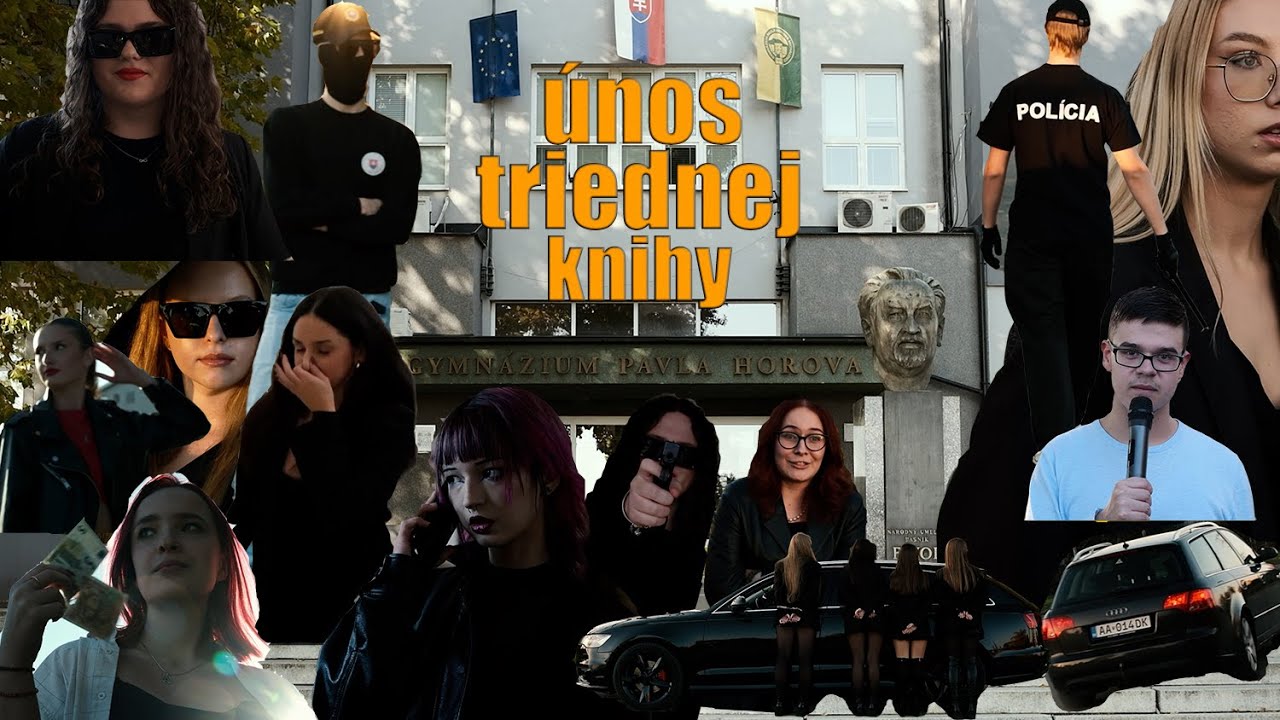 Únos triednej knihy 4.C | Gymnázium Pavla Horova Michalovce | 2024