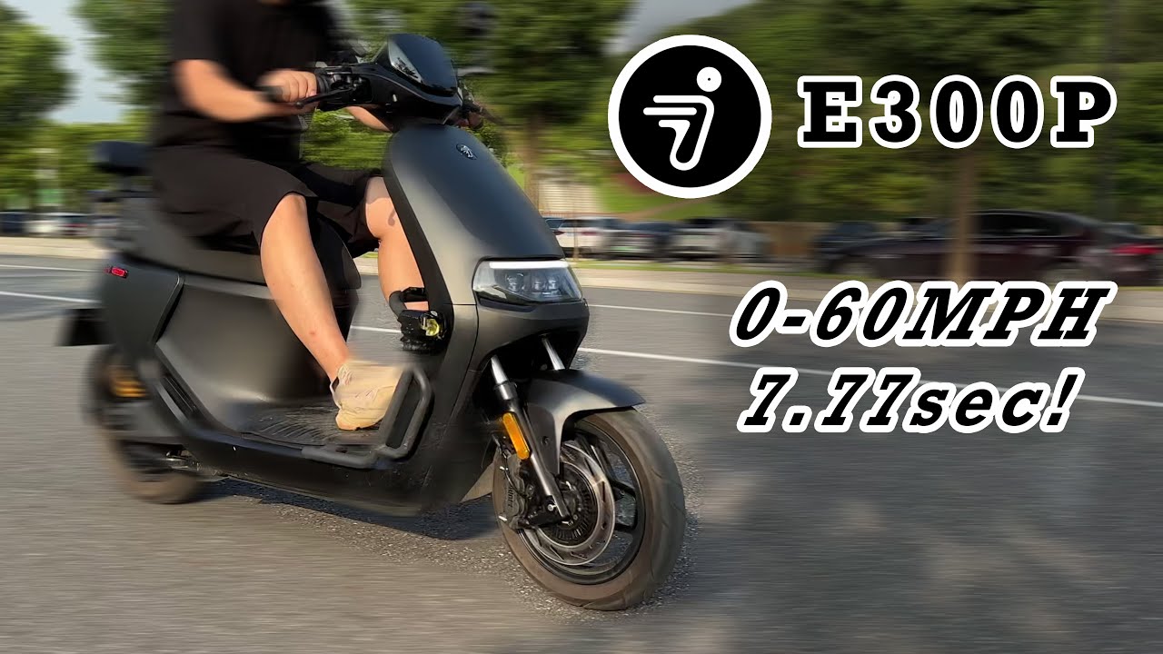 Segway-Ninebot — самый быстрый электромотоцикл // Обзор E300P