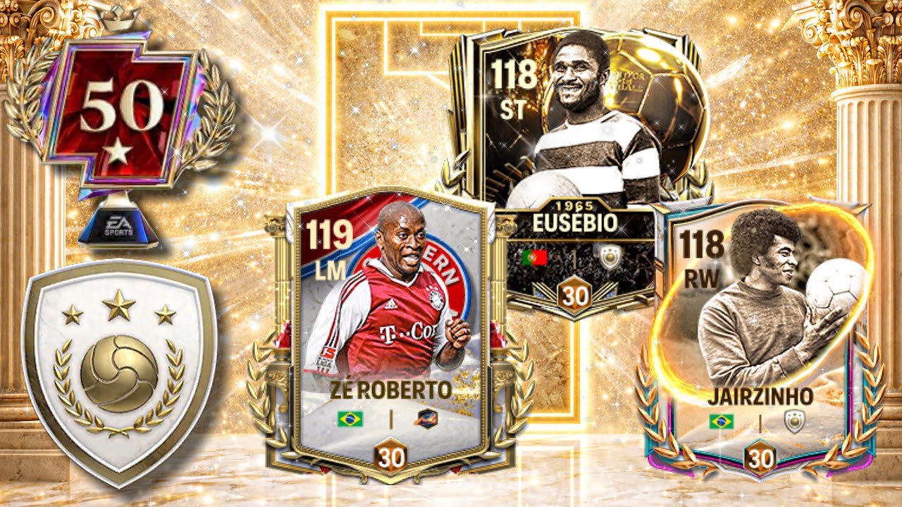 INSANE H2H GRIND ft. EUSEBIO, JAIRZINHO & ZÉ ROBERTO 🌟