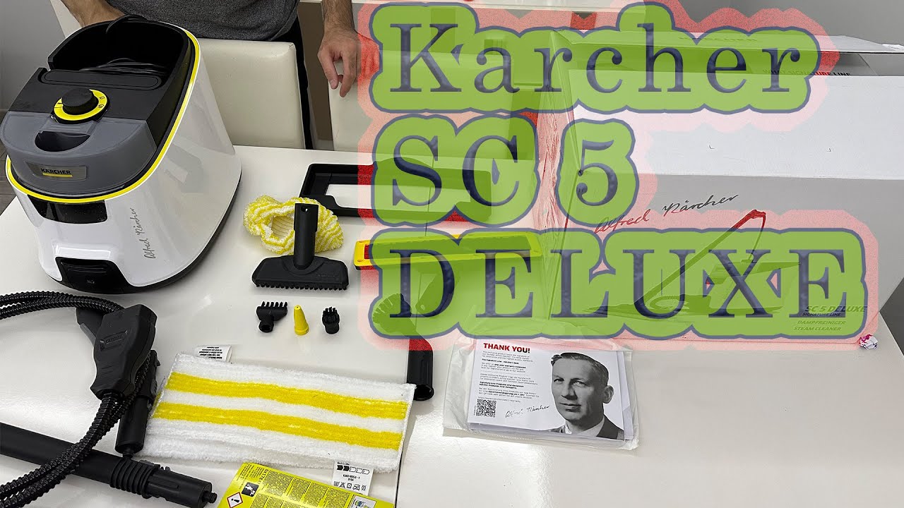 karcher sc 5 deluxe buharlı temizleyici tanıtım