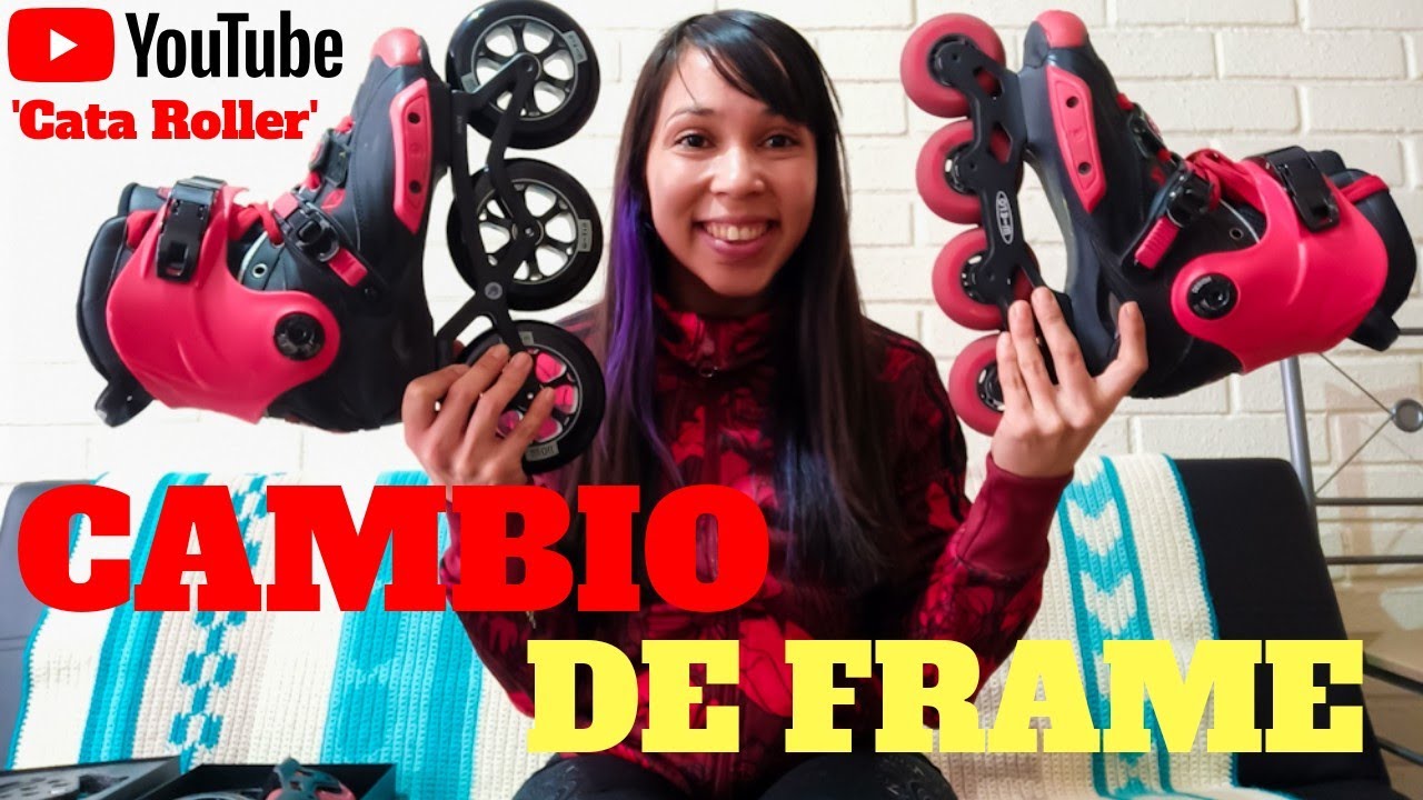 Patines en línea, 3 o 4 ruedas?? Cambio de Frame 4x76mm a 3x110mm |Cataroller