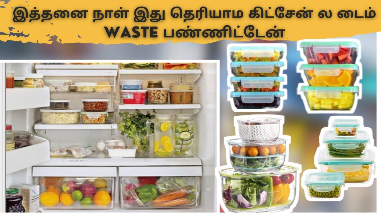 South Indian Weekly meal pre preparation | store veggies in fridge | Time saving cooking tips tamil