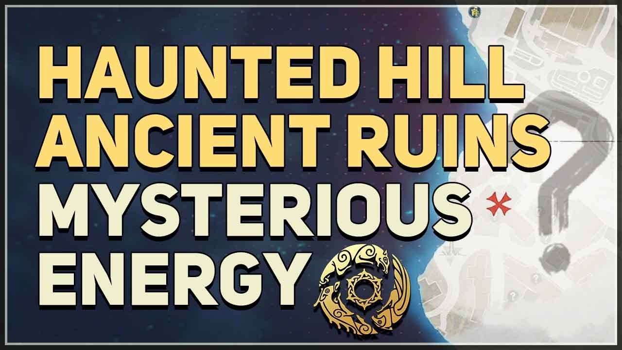 Haunted Hill Ancient Ruins Mysterious Energy Crimson Desert