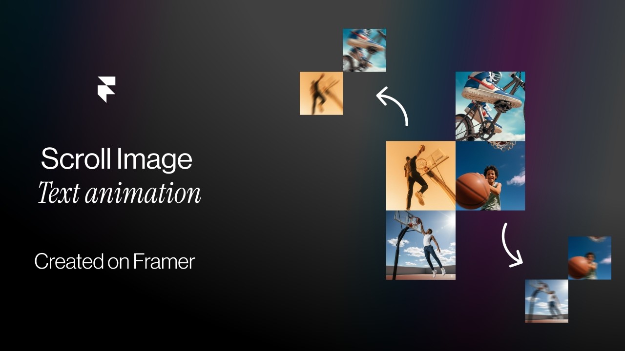 Scroll-Based Image & Text Reveal Animation Using Variants in Framer