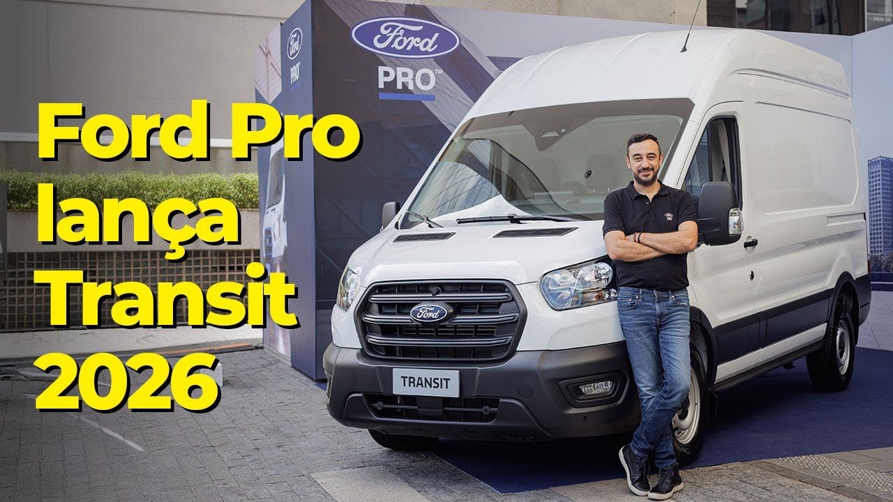 Ford lança Nova Ford Transit 2026