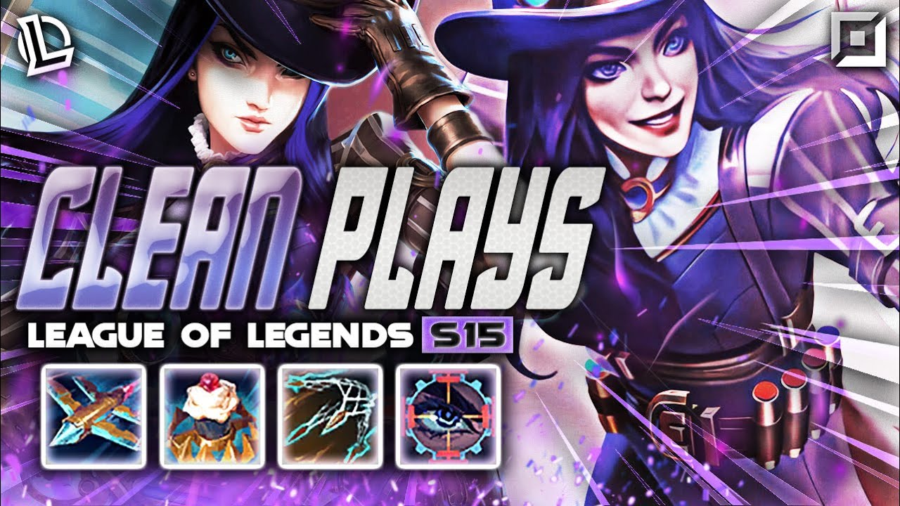 CAITLYN MONTAGE #25 - CLEAN PLAYS | Ez LoL Plays