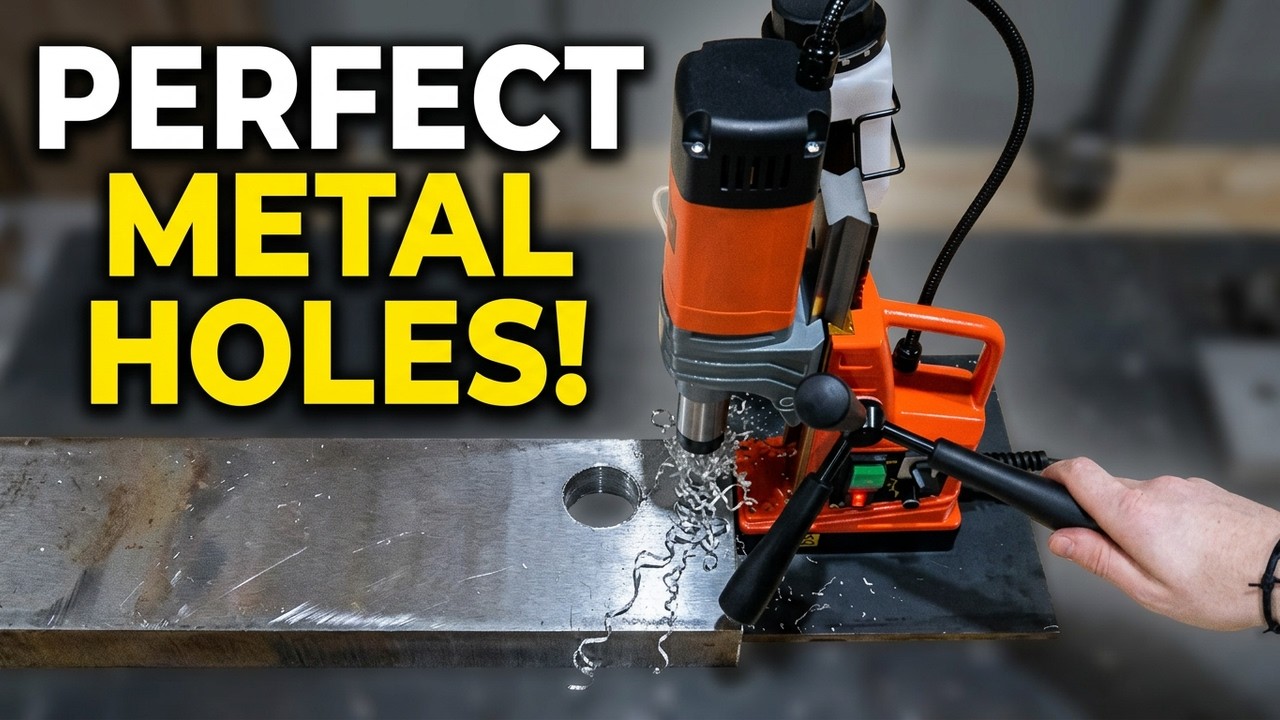 How To Use The Vevor 8850E 1400W Magnetic Drill Press