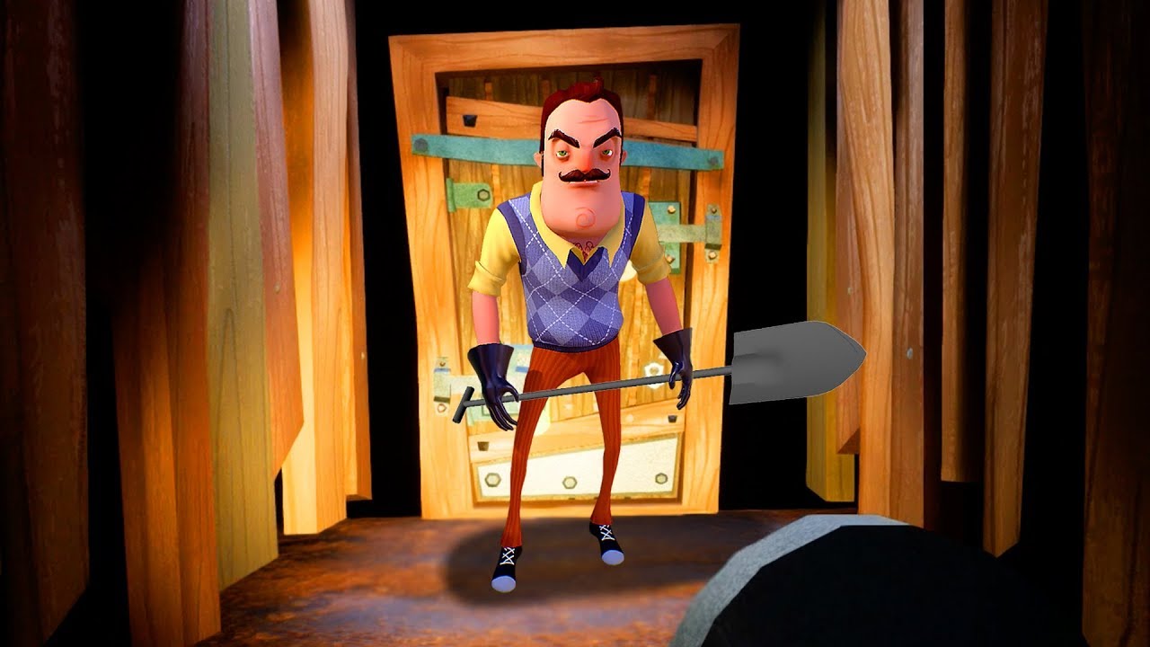 ESCAPING THE BASEMENT!! | Hello Neighbor [Full Release] Act 1