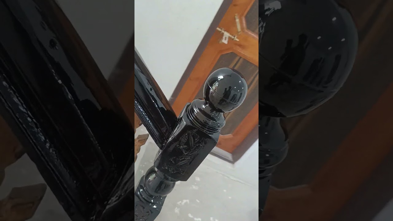 pu polish under process#kashmir #darpainters