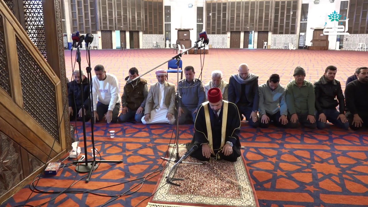 فترة الغروب من مسجد الملك المؤسس طيب الله ثراه في العاصمة عمان 22-2-2026م.