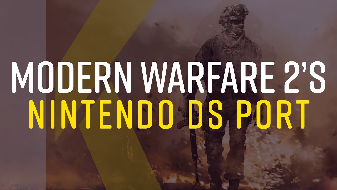 Modern Warfare 2's Disappointing Nintendo DS Port