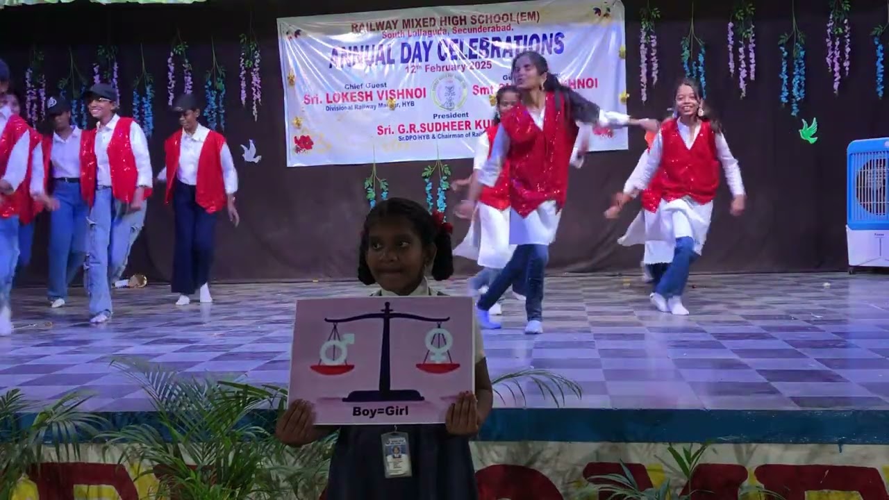 Railway Mixed High School secunderabad AnnualDay 12-02-2025