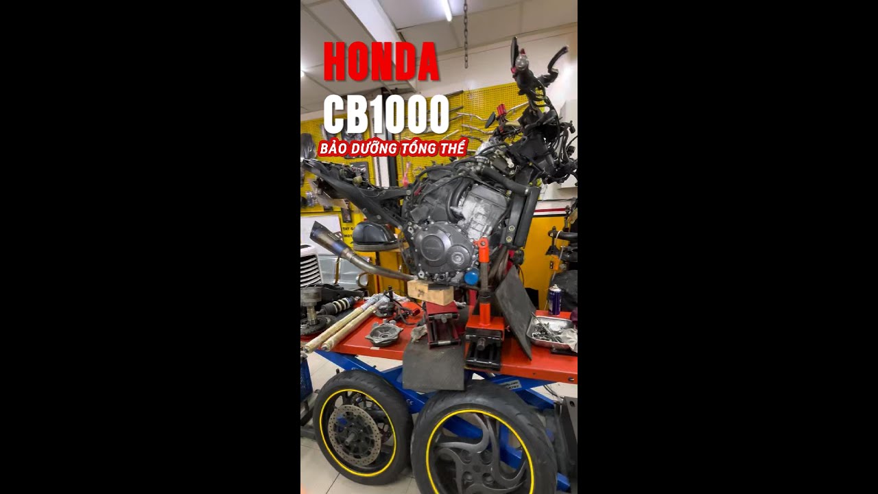Honda CB1000 miền biển bảo dưỡng tổng thể - Moto Bình