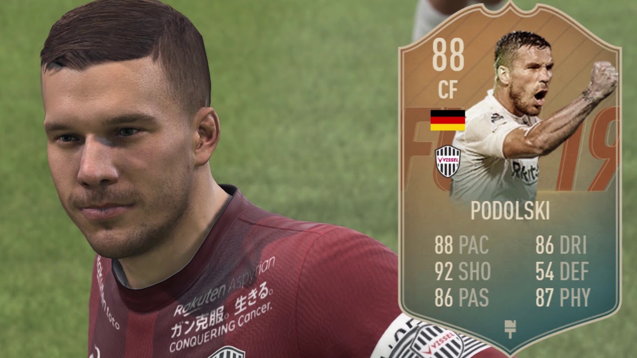 Flashback Lukas Podolski  (FIFA 19 Player Review)