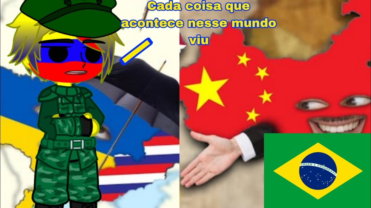 Países reagem aos vídeos do oipedrodaher  [🇧🇷] [@oipedrodaher] [gachaglitch]
