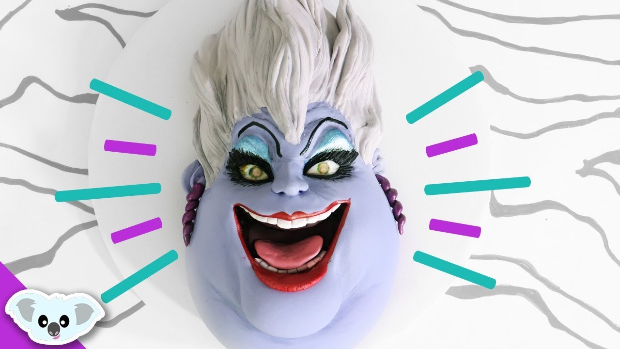 Ursula CAKE | The Little Mermaid Cake | Disney |  Cake Art | Koalipops