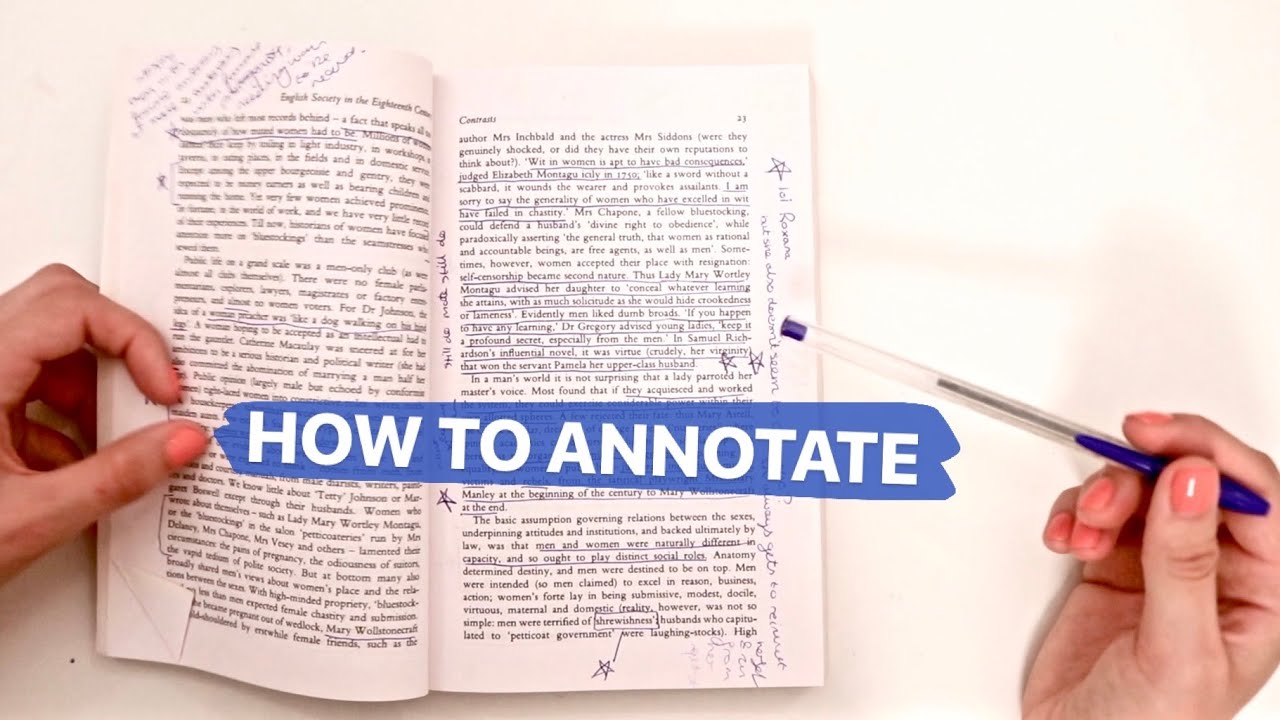 How to Annotate Books 📝📖