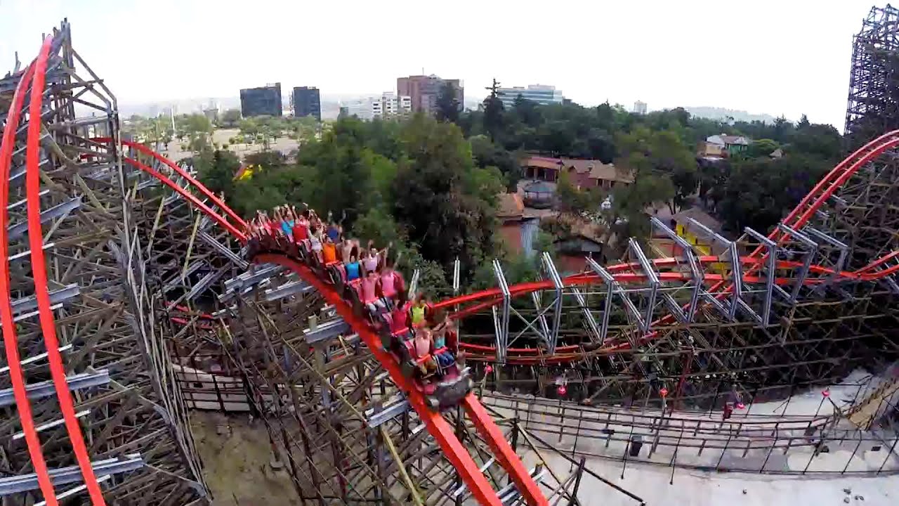 Awesome Medusa Steel Roller Coaster Promo Video POV Shots Six Flags Mexico
