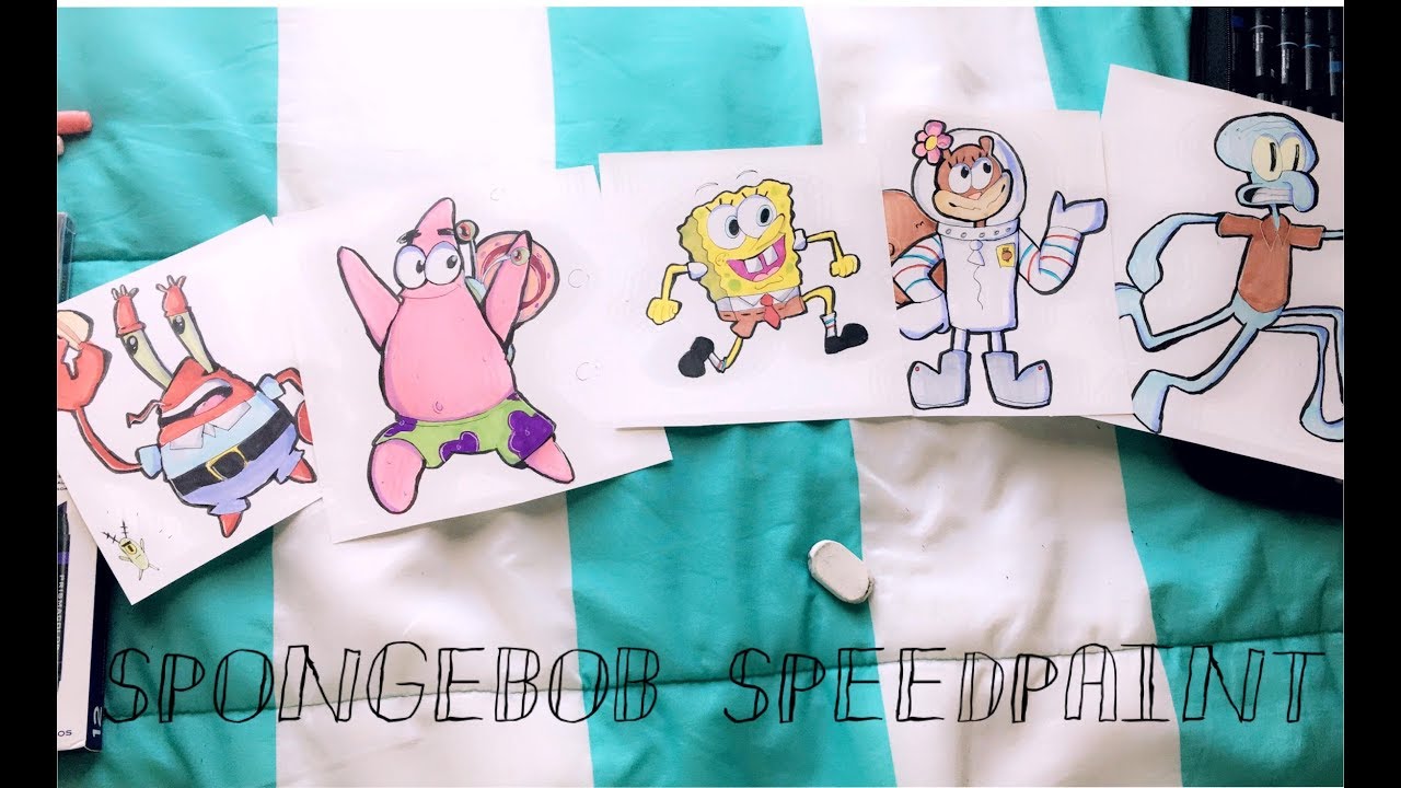Spongebob Speedpaint | Tribute to Pogo!
