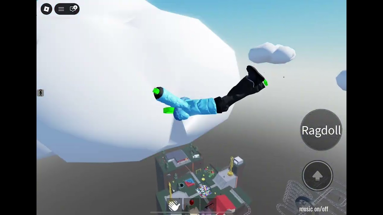 Flying out of the map lol