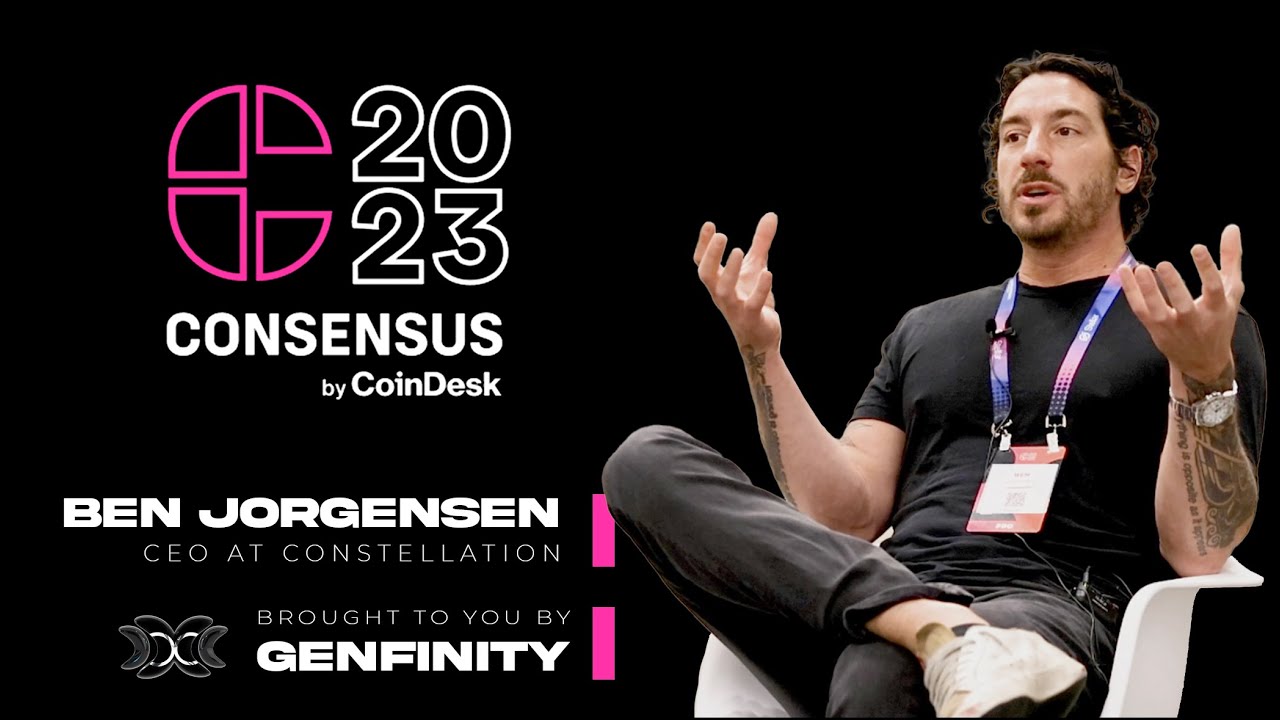 🌐 Constellation Network CEO Ben Jorgensen Interview at Consensus 2023🌐