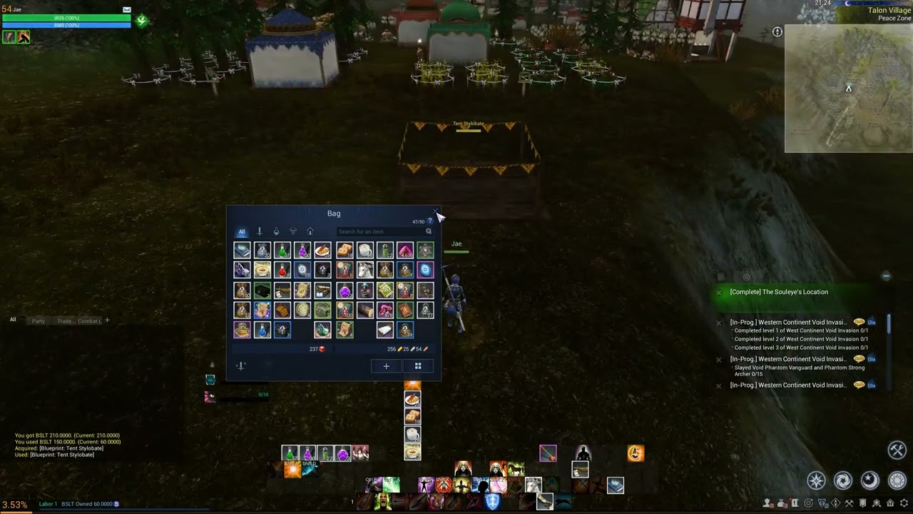 ArcheWorld | How to Build Tent ?