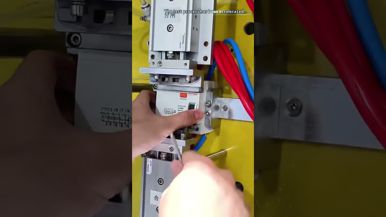 RCCB Electrical Endurance Test per IEC 61008-1 | Test Bench Setup + Real Switching Cycles