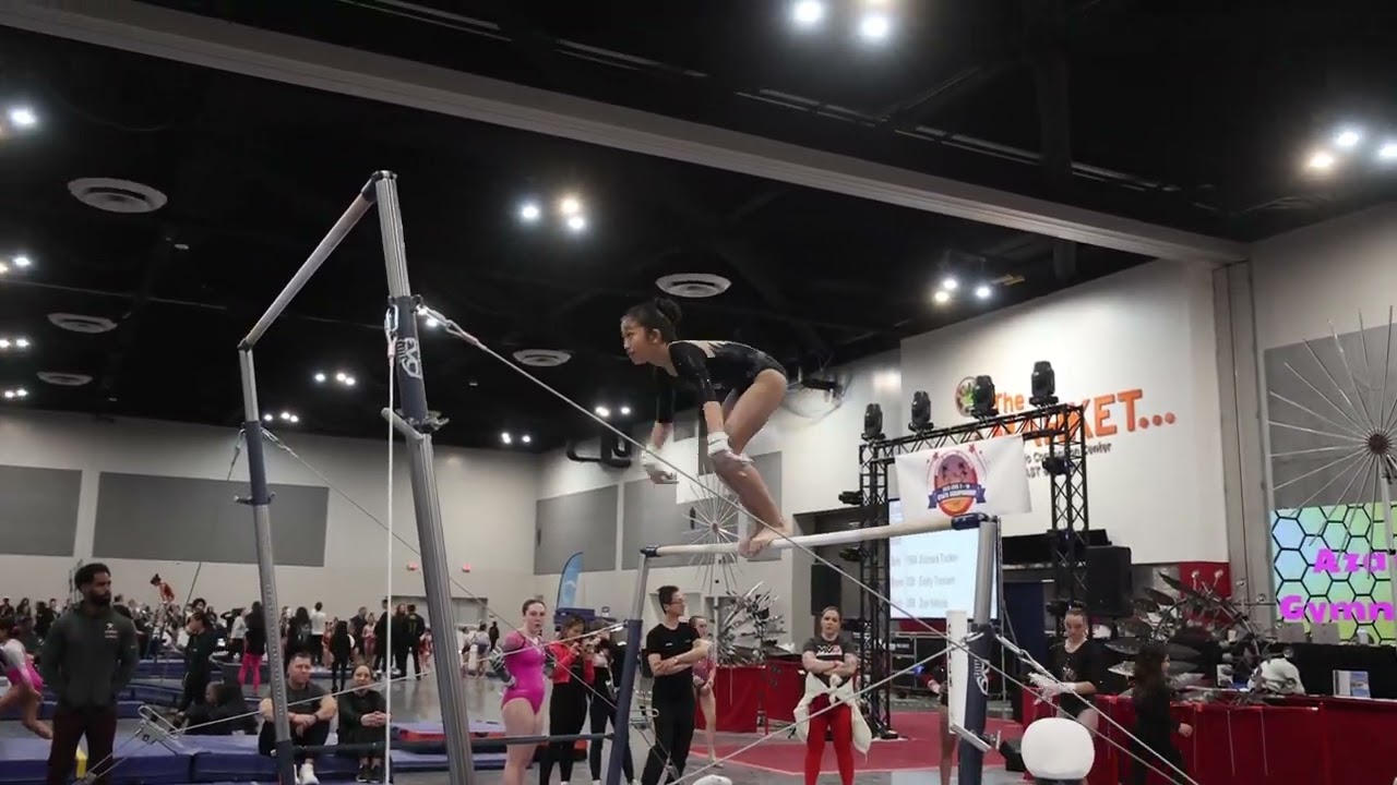 Kiala Nishime Bars SoCal State 2025 Wildfire Gymnast Level 7