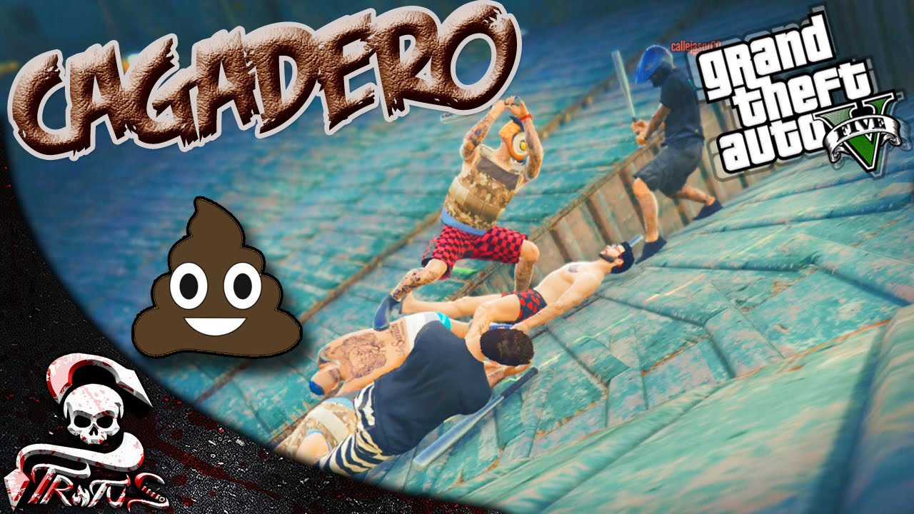 GTA 5 | EL CAGADERO TIRA DE LA CADENA QUE SE ATASCA!! GAMEPLAY GTA V FUNNY MOMENTS | XxStratusxX