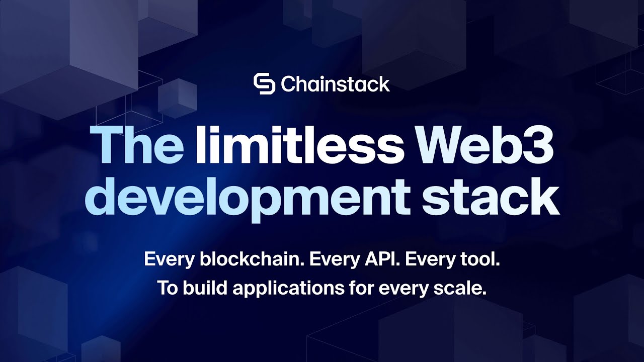 Chainstack - the limitless Web3 development stack