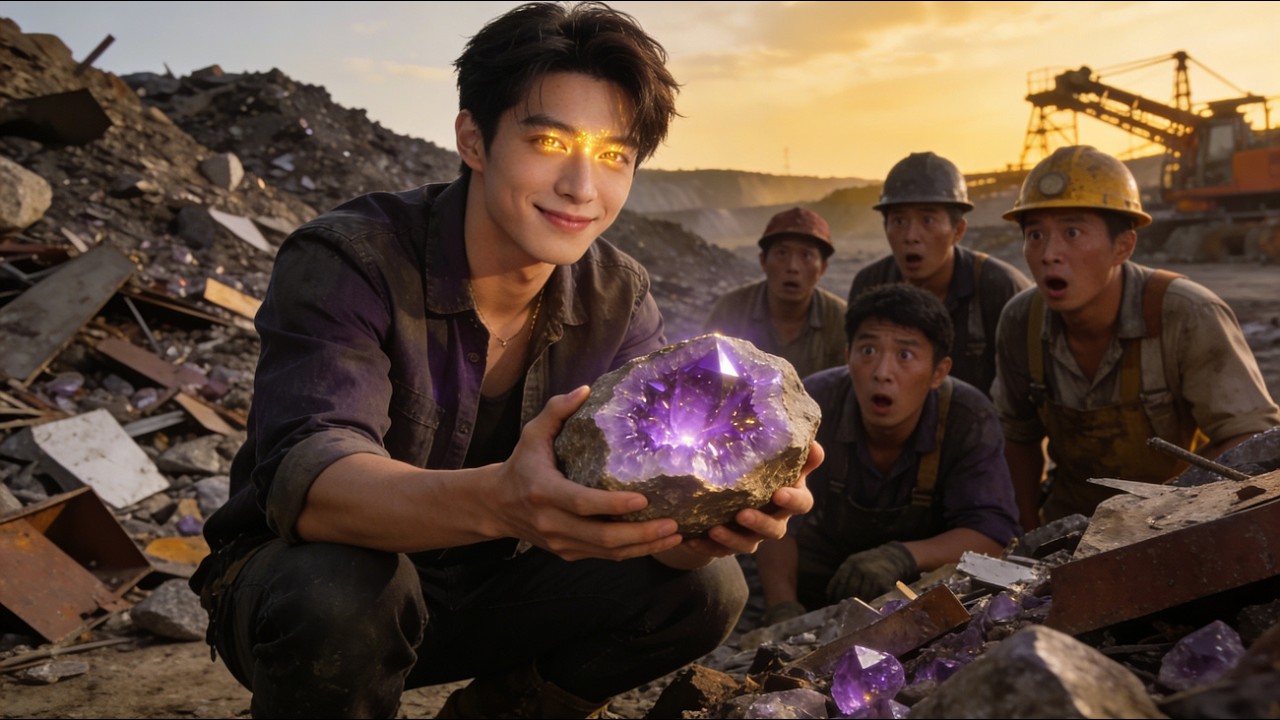 礦區被打覺醒透視眼，廢料堆裡搓出帝王紫──剛準備接手地盤，礦場大佬就翻臉了？ #短劇 #短劇推薦 #精彩影视 #熱門短劇#重生 #精彩影视 #熱門