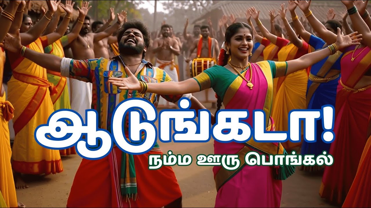 ஆடுங்கடா மச்சான் ஆடுங்கடா 🔥 | Village Pongal Celebration Song | #PongalSong #TamilFolk #TamilCulture