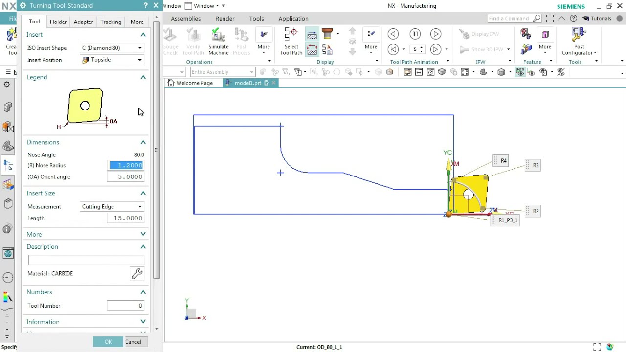 NX TURNING TUTORIAL For Biggener | CNC Turning | CNC programing Hindi | How to