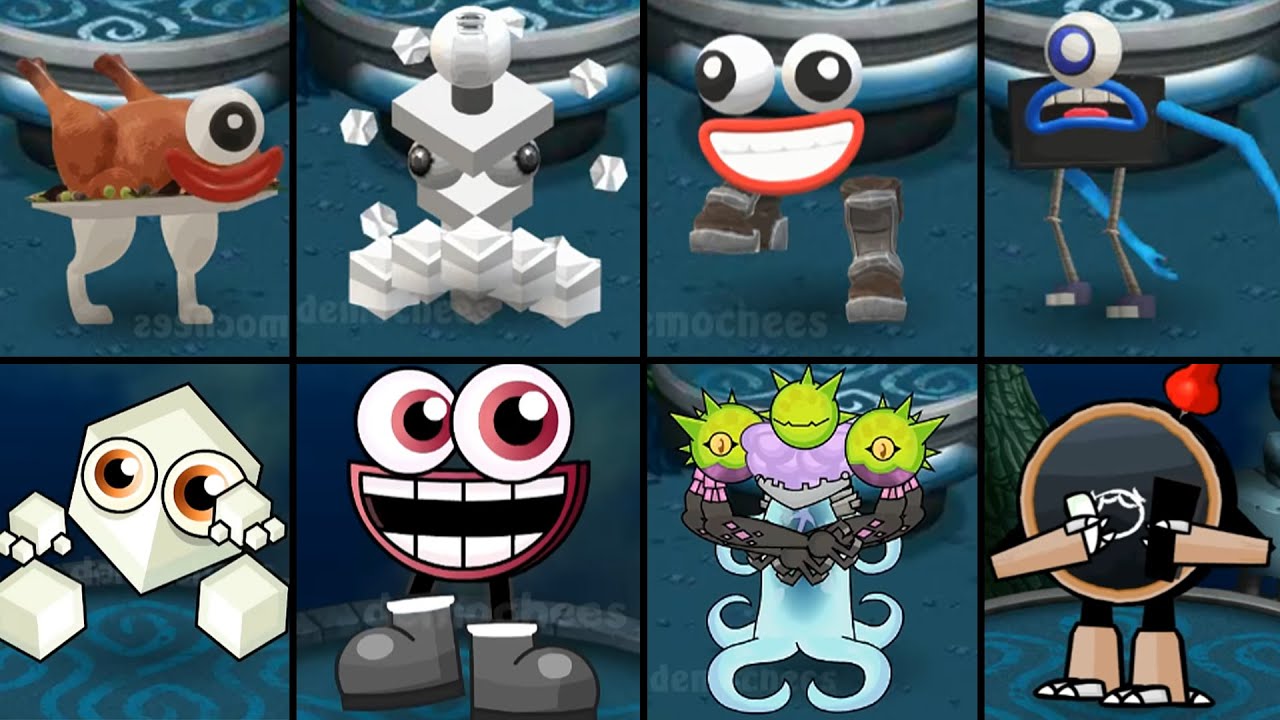 ALL Monsters Wublin Island Fanmade | My Singing Monsters