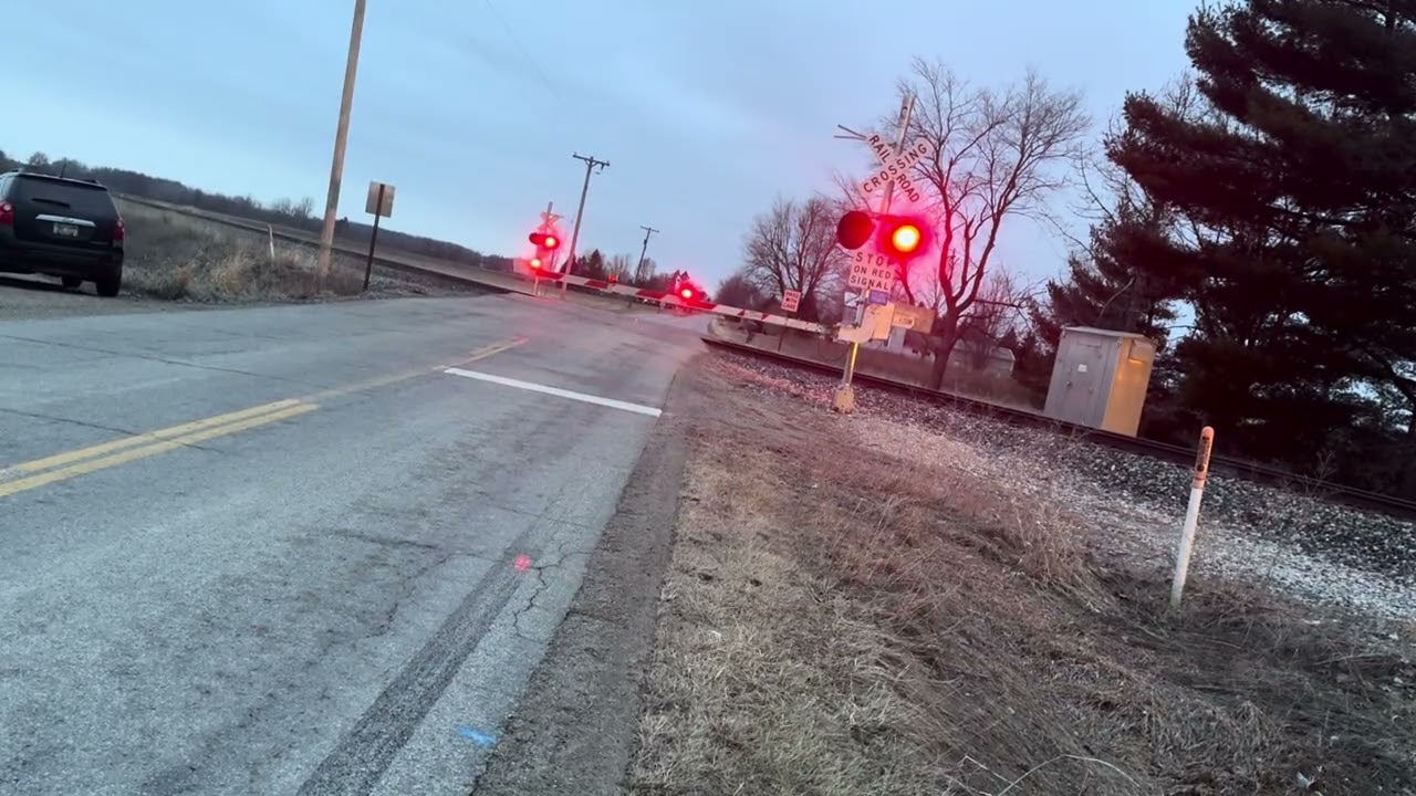 Westbound Norfolk southern manifest train at Packard Road 