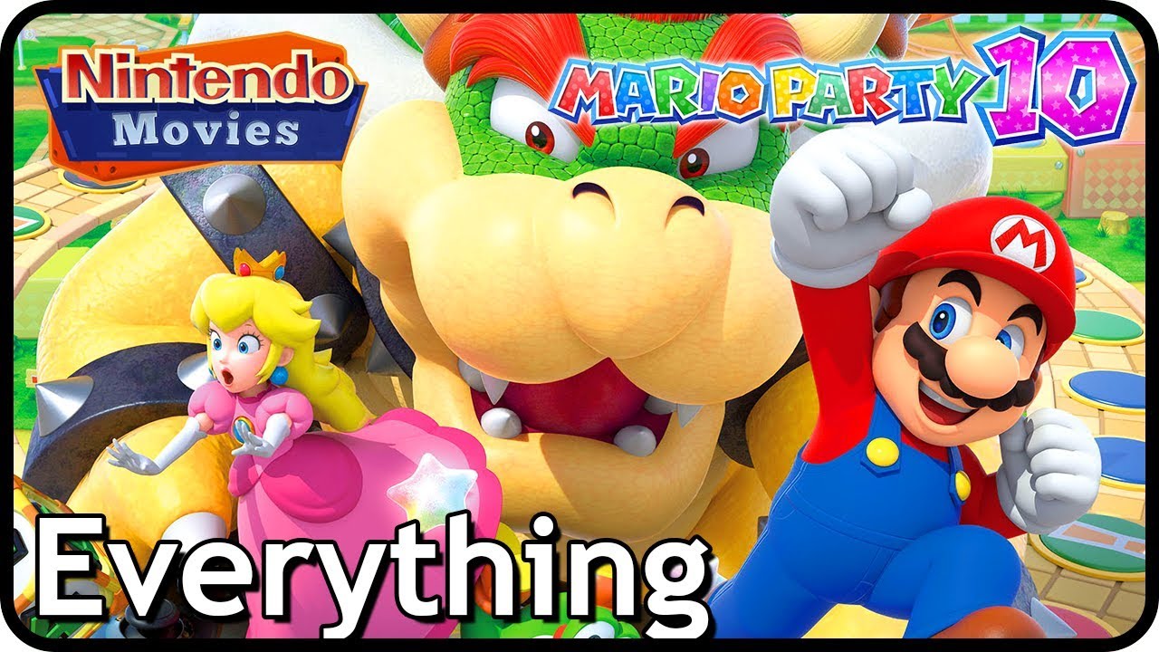 Mario Party 10 - Everything (2 Players, All Boards, All Mini-Games, All Modes)