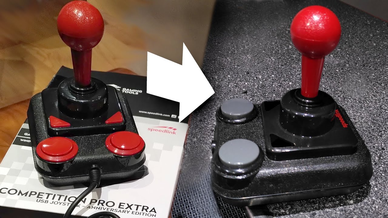 Speedlink Competition Pro - new buttons & Cherry switches