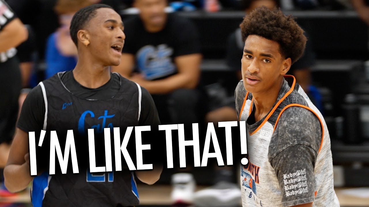 Alijah Arenas goes head-to-head with future D1 Hoopers!
