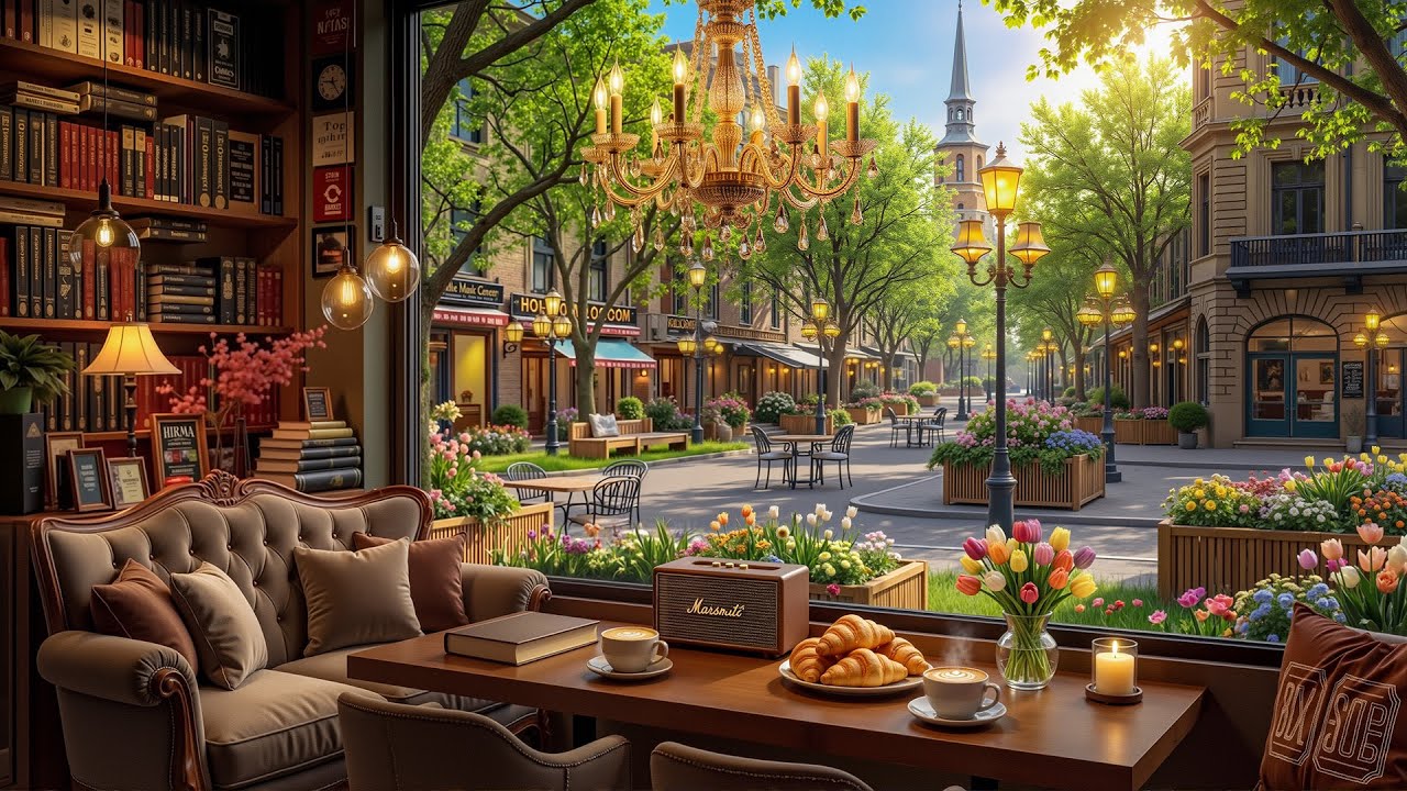 Start Warm Day | Positive Morning Jazz In Warm Sunrise Ambience For Happy Mood, Relaxing
