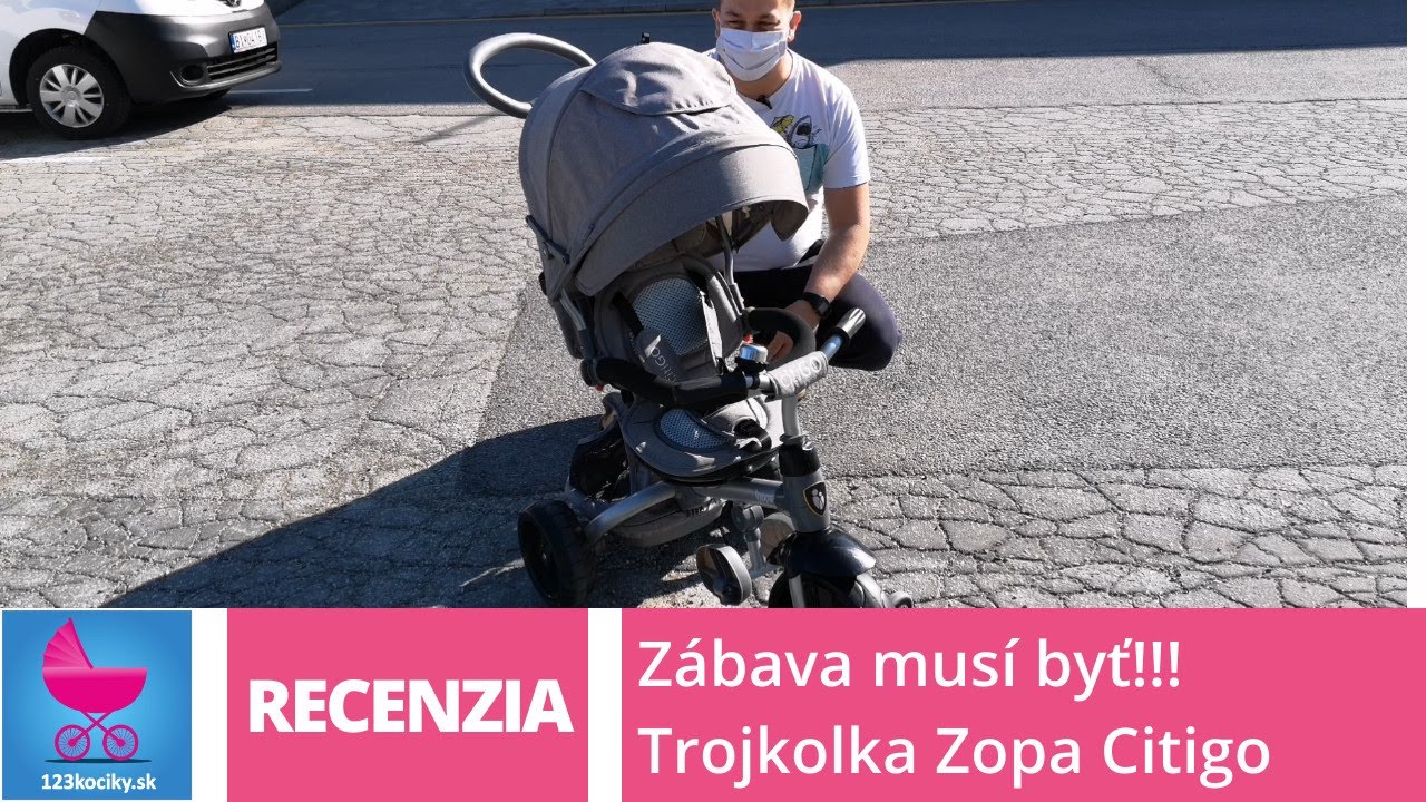 Trojkolka Zopa Citigo (T-500) | recenzia | 123kociky.sk
