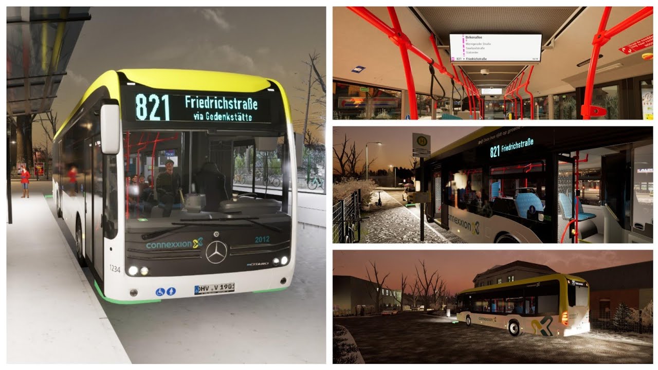 Lijn 821 | Birkenallee - Friedichstraße | The Bus.