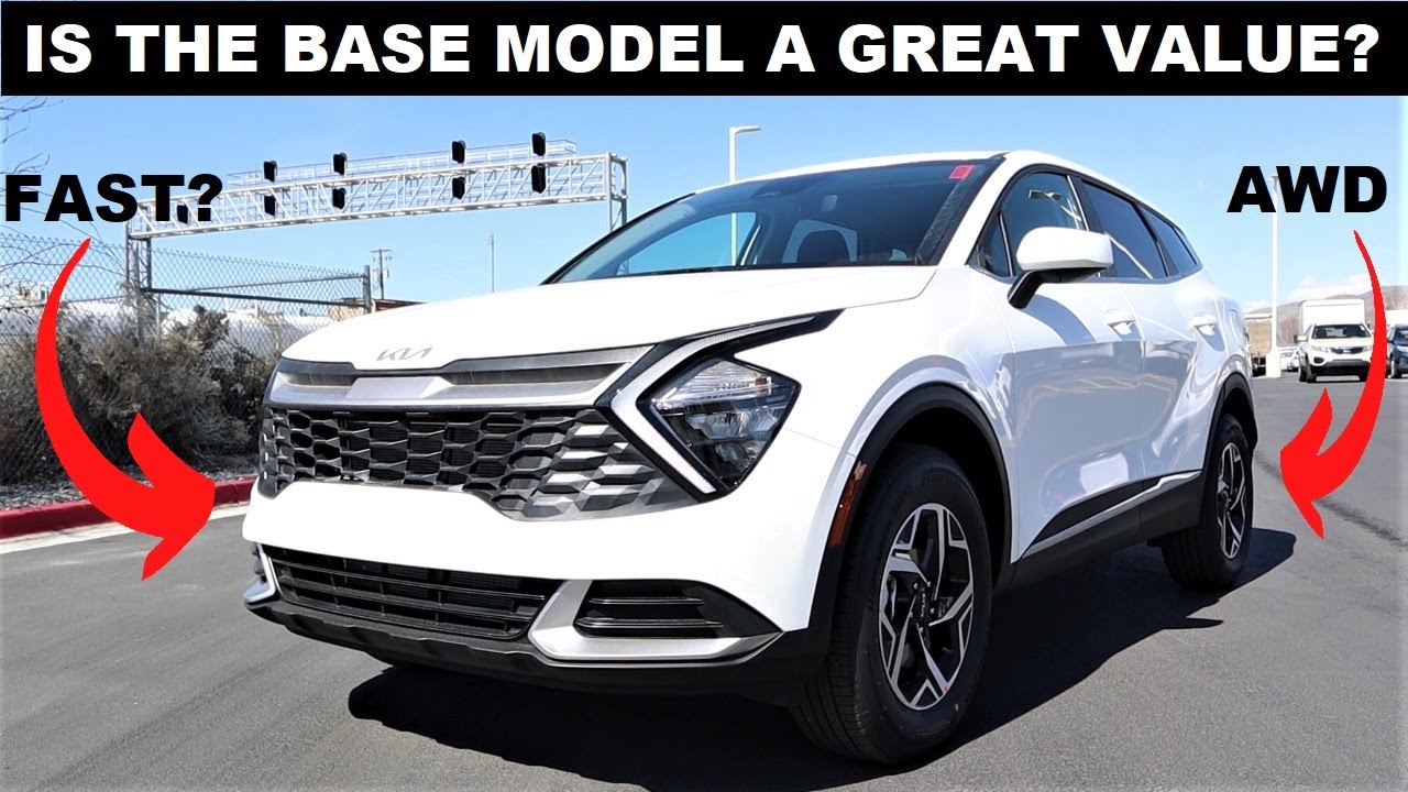 Kia Sportage LX AWD 2023 года: является ли базовая модель Sportage выгодной покупкой?