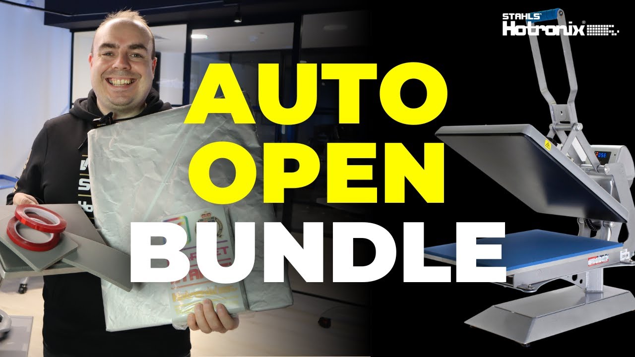 SAVE &pound;&pound;&pound; with the Ultimate AUTO OPEN Heat Press Bundle