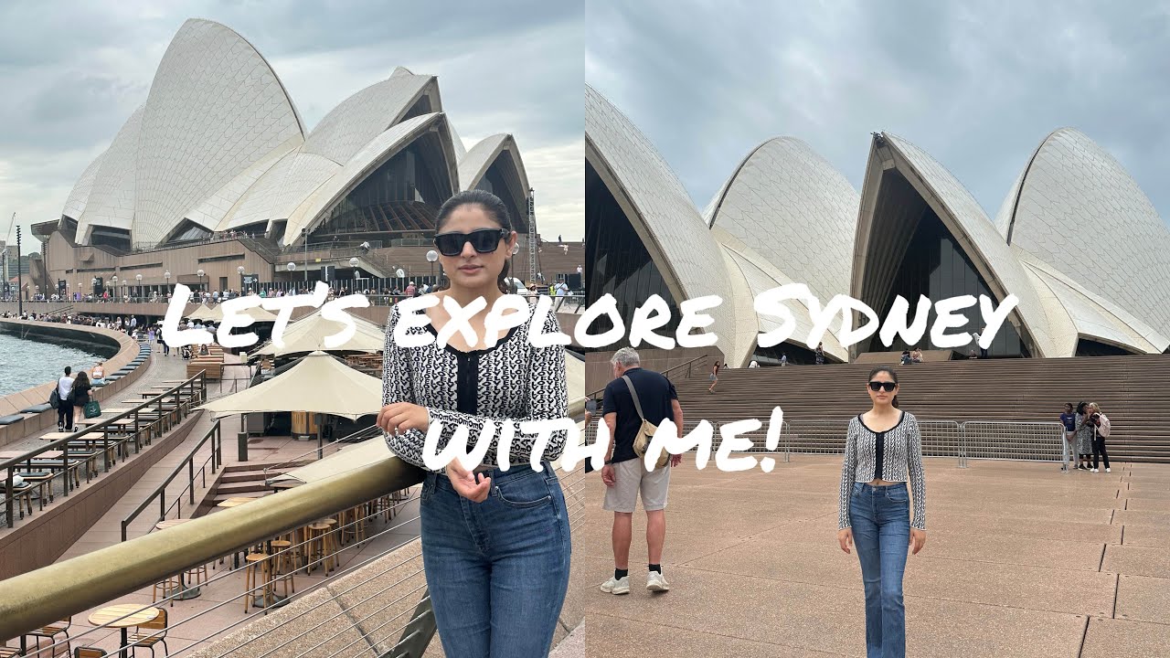 First time to the opera house🇦🇺 | shortage of clothes 🛍️| having desi food after long time🍽️