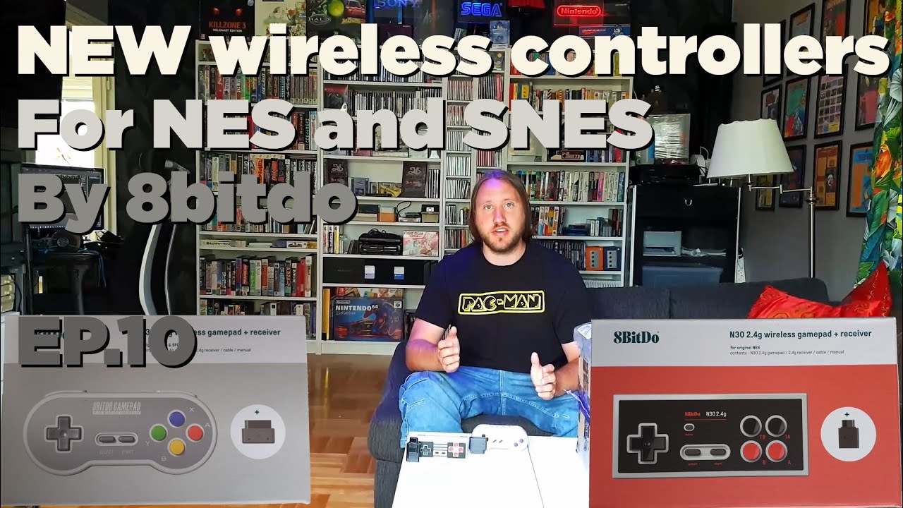 8bitdo N30 & SN30 wireless controller for NES and SNES review