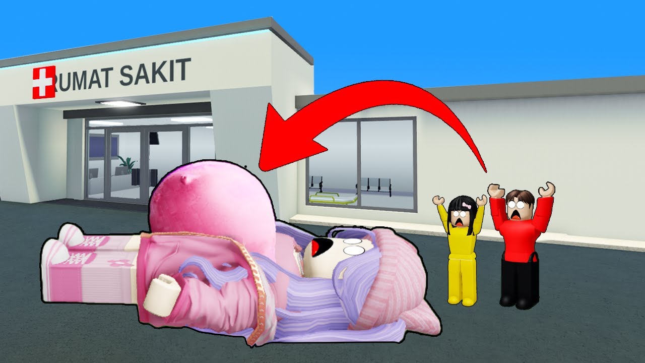 Baby Raksasa Celine Hamil Melahirkan Bayi😱 Yuta Mio Panik Celine Meraung Kesakitan  || ROBLOX