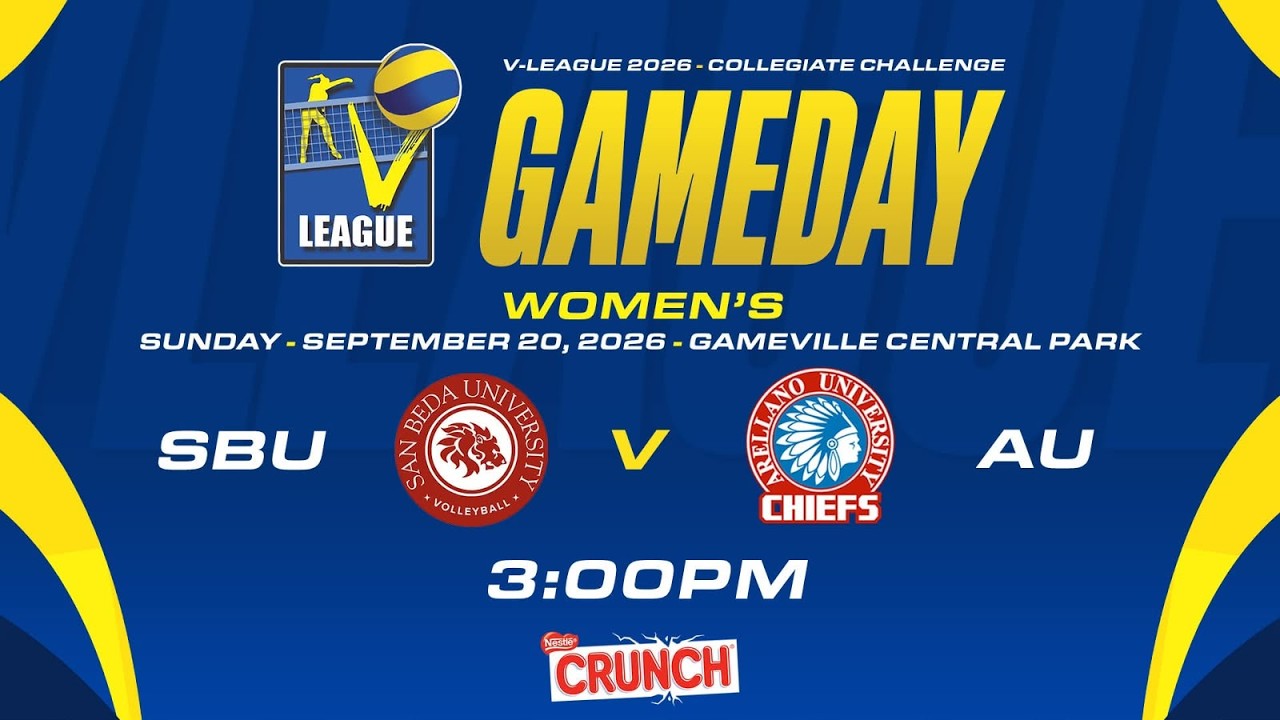 SBU vs. AU | Preliminaries | 2026 Women's V-League: Metro Manila Division