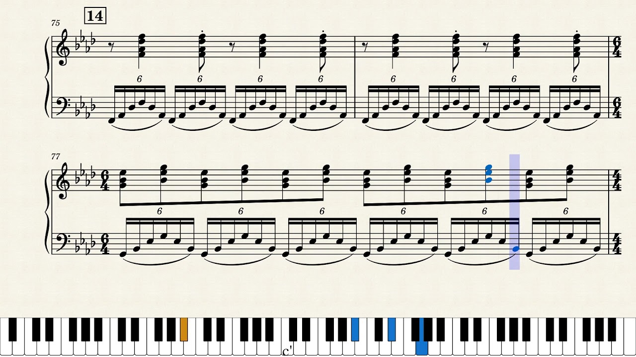 Philip Glass - The Grid (piano)